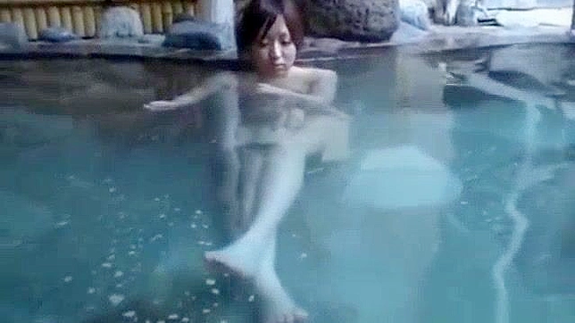 JAV Japanese Babe Bathing in the Hot Tub - Part 5