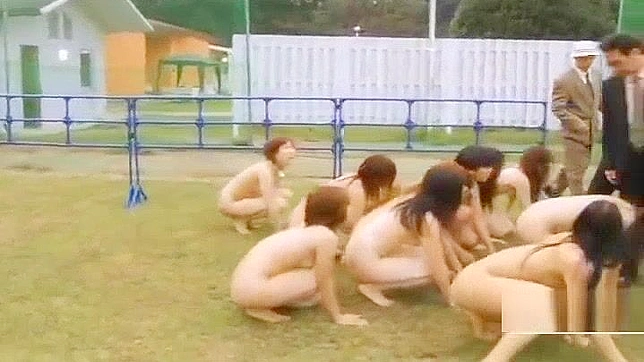 Jap BDSM Fetish - Outdoor Group Blowjobs & Submission