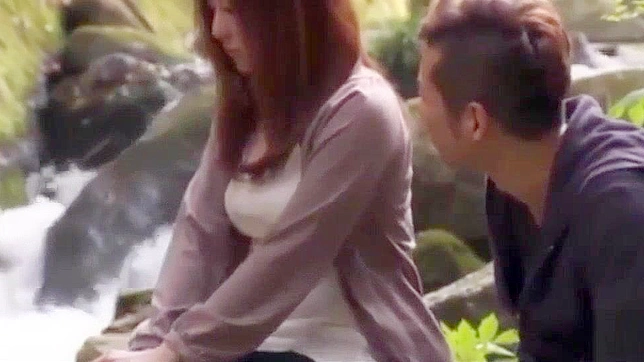 Jap Sex on Riverbank ~ Jap Sexual Encounter Caught on Camera