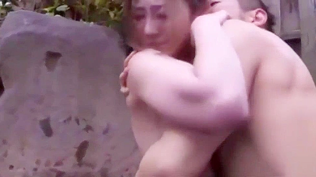 Jap Sex on Riverbank ~ Jap Sexual Encounter Caught on Camera