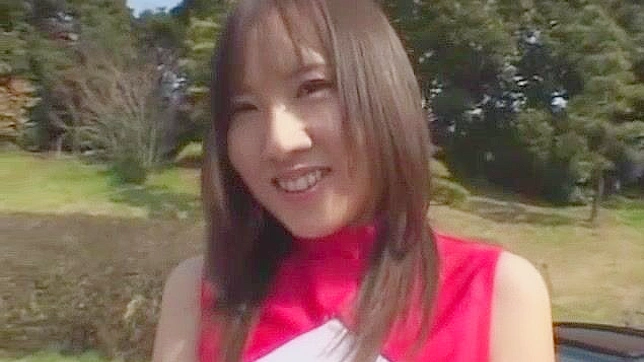 Jyuri Wakabayashi, Japanese Slut in Crazy Car, Outdoor JAV Video