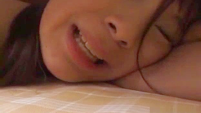 Japanese Teen Mana Gets Pounded by Huge Cock