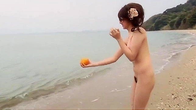 Japanese Skinny Dipping Beauty Films First Ever Nude Scene - JAV Idol Goes Nude!