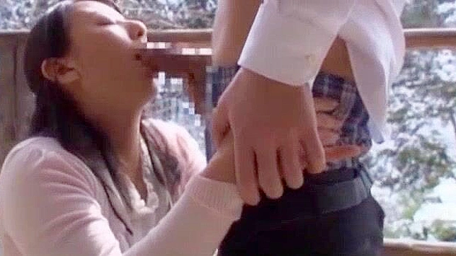Japanese Pornstar Ryoko Murakami in Insane Outdoor Sex with Hubby in JAV Movie