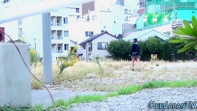 Jav Peeing Porn ~ Hot Heeled Asian Girl Outdoor Fetish