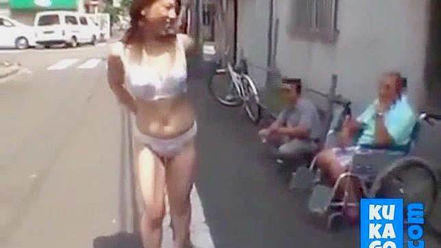 Jav ~ Japanese Girl Strips Naked In Crowded Area – Shocking Video