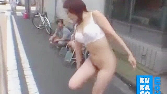 Jav ~ Japanese Girl Strips Naked In Crowded Area – Shocking Video