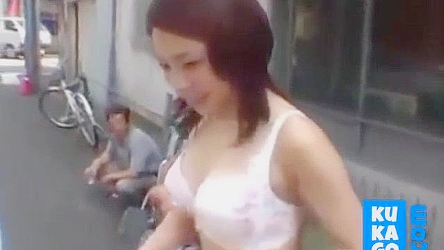 Jav ~ Japanese Girl Strips Naked In Crowded Area – Shocking Video