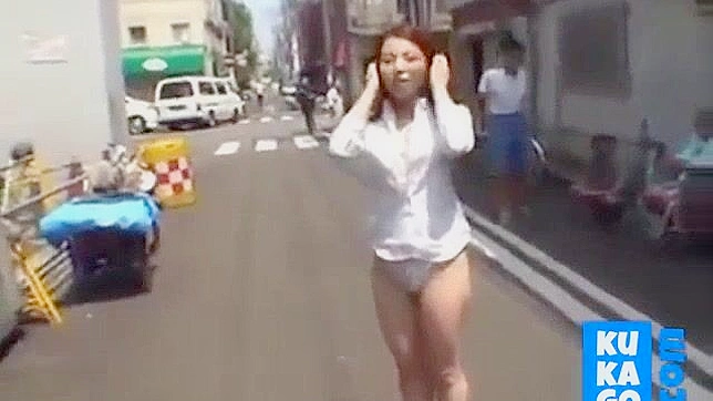 Jav ~ Japanese Girl Strips Naked In Crowded Area – Shocking Video