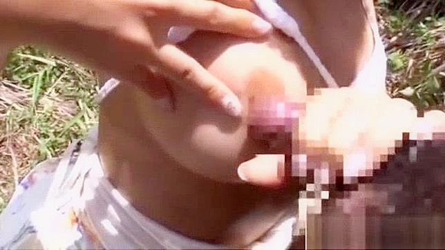 Jav Schoolgirl Shunka Ayami Gets Tit Fucked Outdoors - Japanese Porn Video