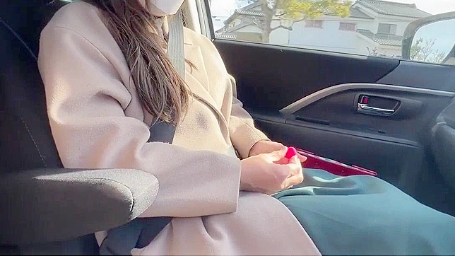 Jav Teen Dates with Remote Rotor Hookup Give Blowjobs and Handjobs in-car