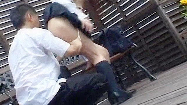 Japanese Babe Gives Blowjob Outdoors - JAV Porn Video