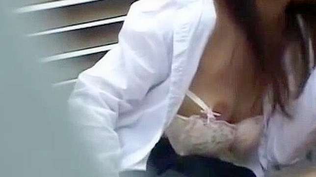 Japanese Babe Gives Blowjob Outdoors - JAV Porn Video