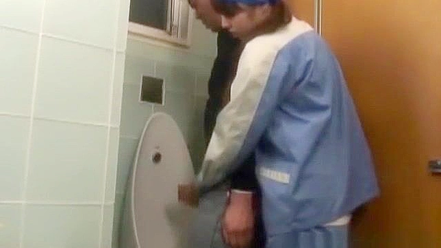 Jav Toilet Scene - Asian Toilet Attendant JAV Moment!