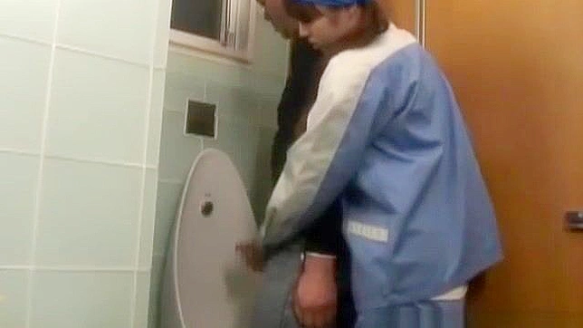 Jav Toilet Scene - Asian Toilet Attendant JAV Moment!