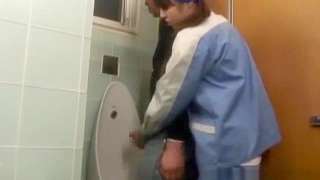 Jav Toilet Scene - Asian Toilet Attendant JAV Moment!
