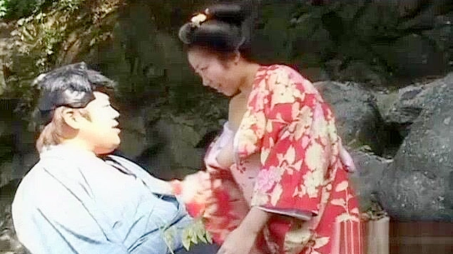 Jav Porn - Kotone Yamashita in Kimono Outdoors