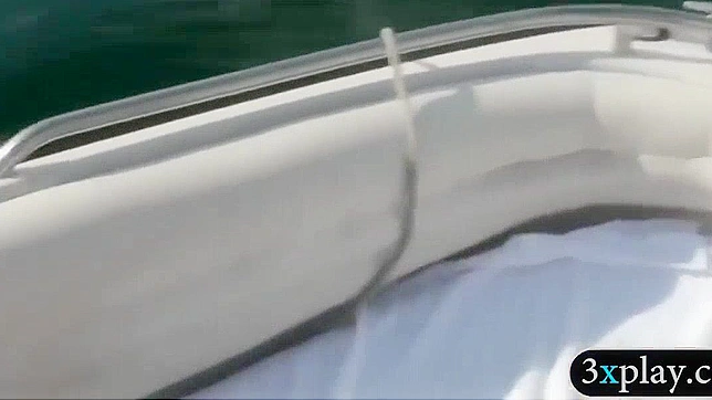 Jav Slut Foursome ~ Two Slutty Girls in Bikini Sex on Speedboat