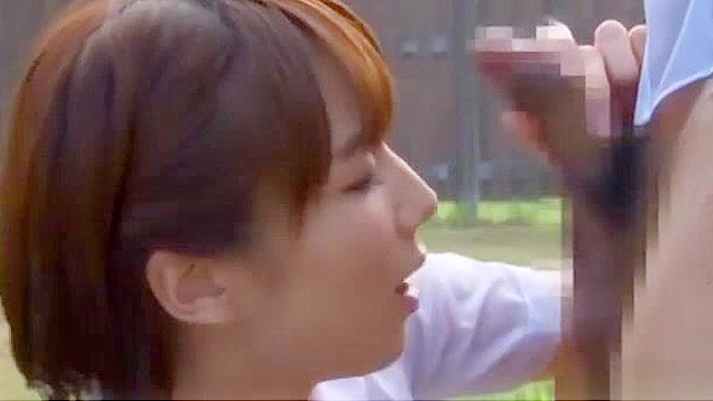 JAV Idol Hotaka Yuna in Randy Outdoor Adventure by the Riverside!