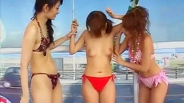 Japanese Chick in Reality JAV Clip Goes Horny with Lesbian Partner