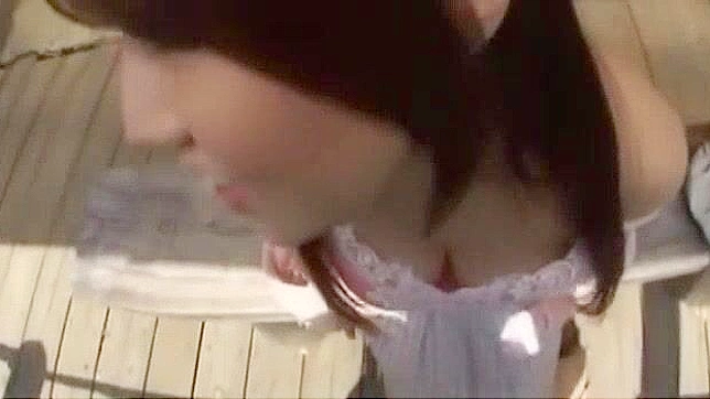 Best Japanese Babe Haruka Koide's Amazing Outdoor Blowjob - JAV Video