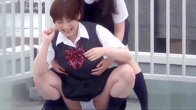 Jav Porn ~ Weird Japanese Students Peeing - Shocking Video