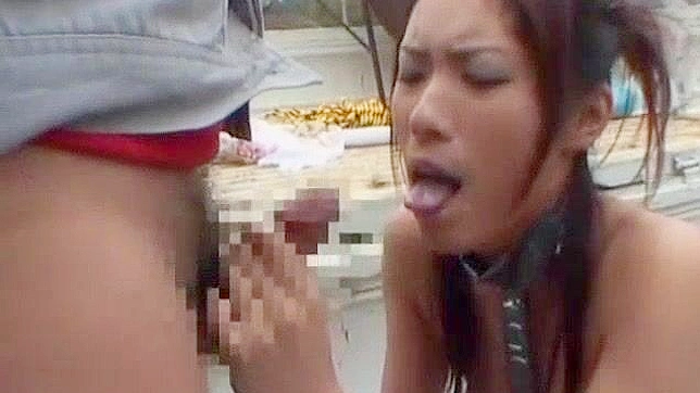 Riko Tachibana's Small Tits in Incredible Public JAV Scene