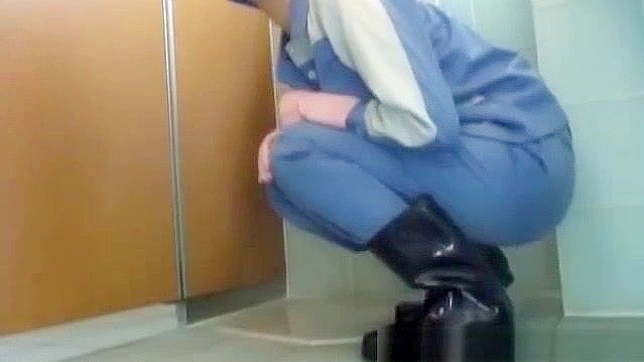 Jav Toilet Attendant ~ Asian Beauty Cleans Wrong Part1 - Exclusive Porn Video