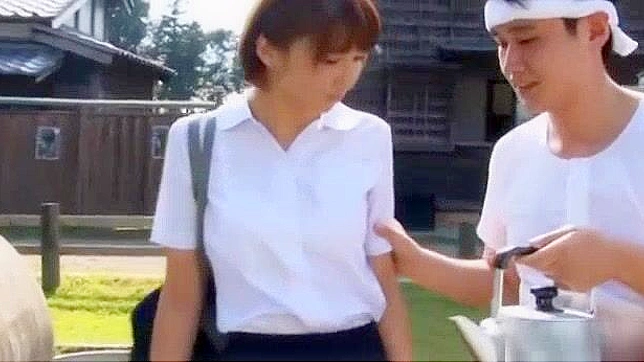 Jav & Japanese Porn Video ~ Hotaka Yuka's Outdoor Blowjob