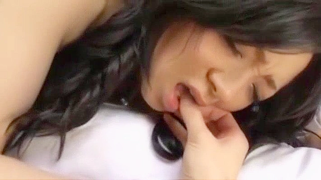 Japanese Beauty Michiro Sakura in Scorching Hot Big Tits JAV Scene with Dildos/Toys