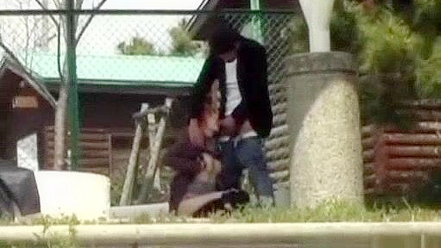 Japanese Hooker Gets Drilled Outdoor - Hot Jav Sex Scene