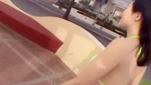 Japanese Slut Shinobu Ebihara's Big Tits in Amazing Bikini JAV Scene