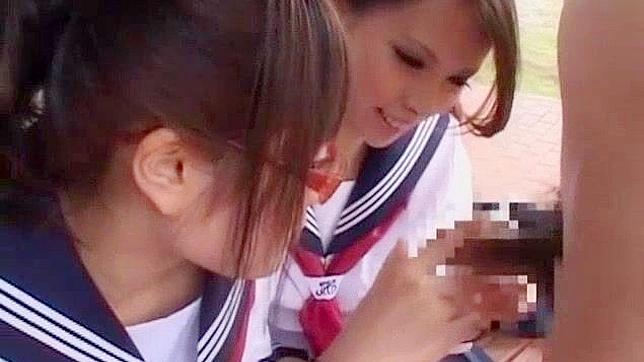 Japanese Models Rui Yazawa, Ema Kisaki, Ruka Namiki in HOT JAV Scene with Best Handjobs & Threesomes