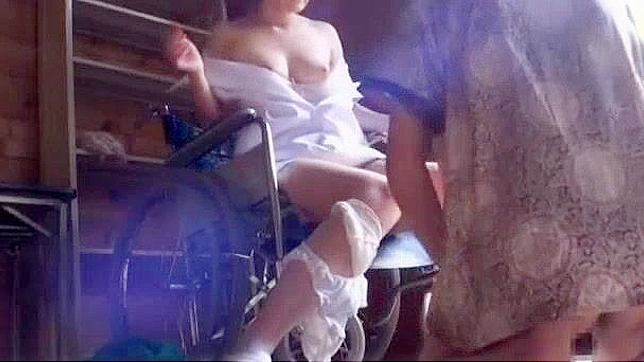 Japanese Porn Star Mai Tsuruta in Amazing Nurse, Outdoor JAV Movie