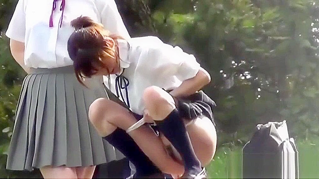 Jav Kinky School Uniform Teens Pee Porn Debut!