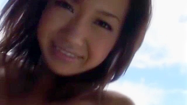 Japanese Model Nana Konishi Enjoys Outdoor Beach Sex