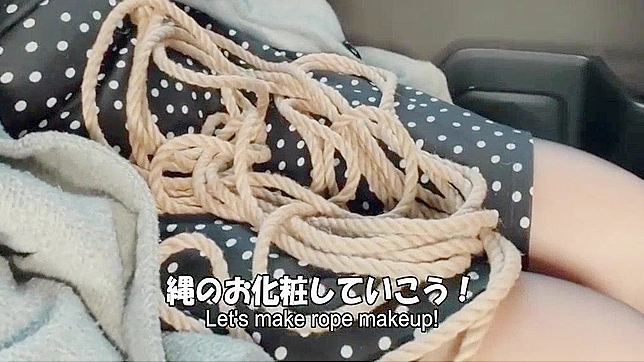 Japanese Girl with Rope Play - Exclusive Jav video