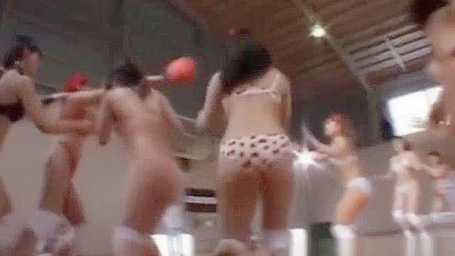 Jav Players Gone Wild in Basketball Orgy - Over 6 Parts