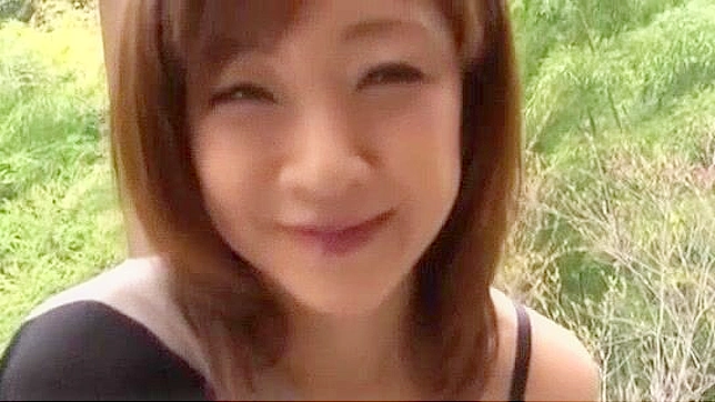 Japanese Teen Ai Komori Gives Hot Blowjob Outdoors - JAV Porn Video