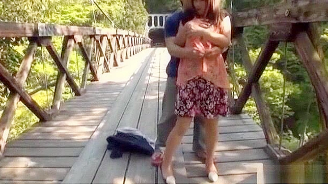 Jav Babe Outdoor Fun ~ Naughty Asian Beauty in Public