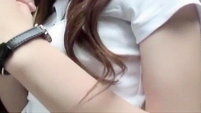 Japanese Slut Yui Hatano's Hot Handjobs & Fingering in JAV Movie