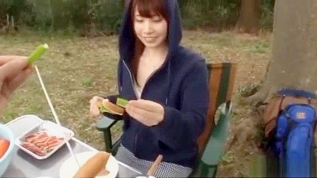 Jav Porn ~ Hasegawa Rui's Steamy Outdoor Blowjob - Japanese Flavor