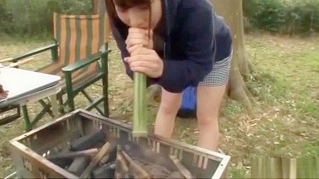 Jav Porn ~ Hasegawa Rui's Steamy Outdoor Blowjob - Japanese Flavor