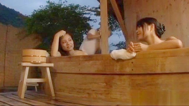 Japanese AV Model Jav Influenced Erotic Bath Time Sex