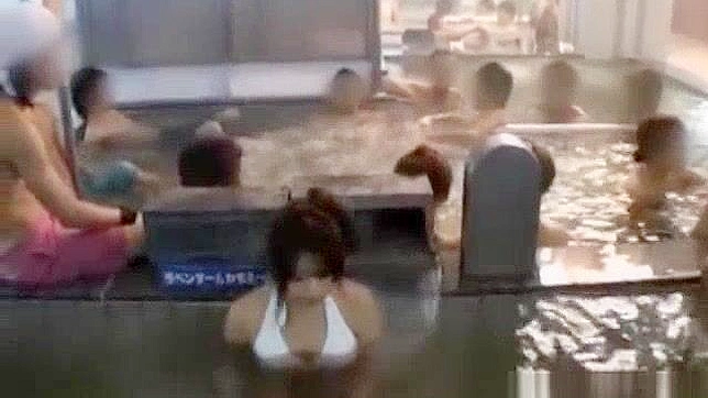 Japanese Doll Gets Public Spa Treatment - Part 1