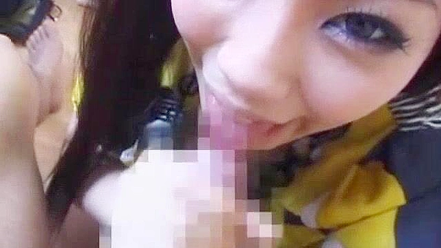 Japanese Model Yui Himura's Exotic Handjobs & Cumshots in JAV Scene