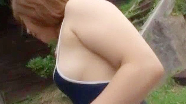 Japanese Pornstar Megu Hazuki's Incredible Outdoor JAV Clip