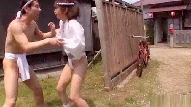 Jav Porn Videos - Nanami Kawakami in Hot Outdoor Threesome with Two Men!