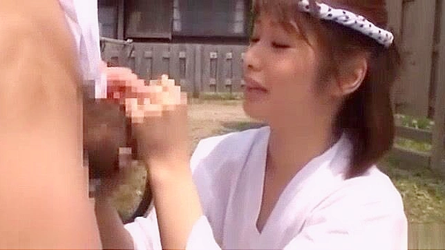 Jav Porn Videos - Nanami Kawakami in Hot Outdoor Threesome with Two Men!