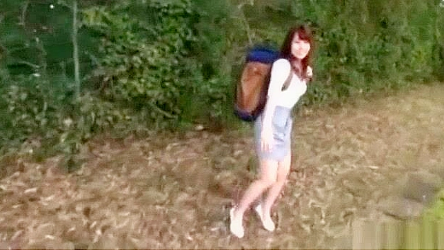 Japanese Amateur Hasegawa Rui's Wild Outdoor Sex